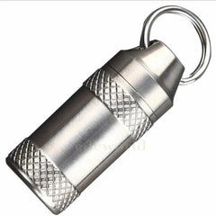 EDCTC4 Titanium Portable Keychain Waterproof Case Sealed Container Pendant Tool 07FC0E-D4 - KOEEK