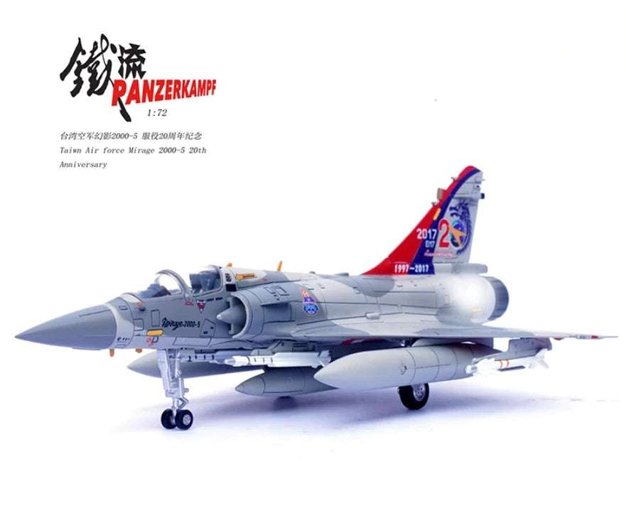 1/72 14626PE Mirage 2000-5 Fighter 20th Anniversary T Air Force Alloy Model Yoy 07FC0E-D4 - KOEEK