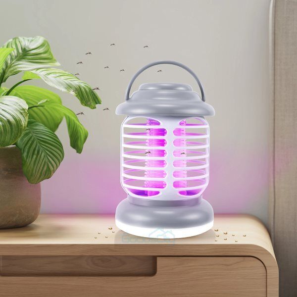 ny 2 en1 Lampara Mata De Insectos Moscas Mosquitos Electrico Exterminador Para Casa