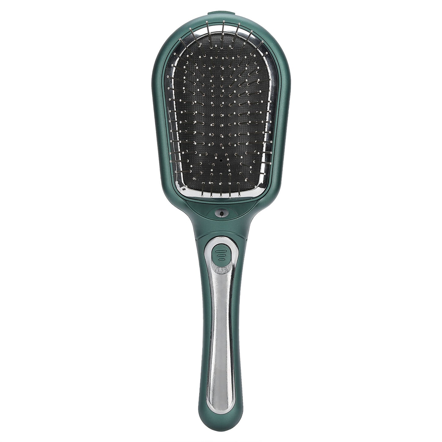 new Electric Negative Ion Massage Comb Therapy Scalp Massage Brush(Emerald ) HGF koeek - KOEEK