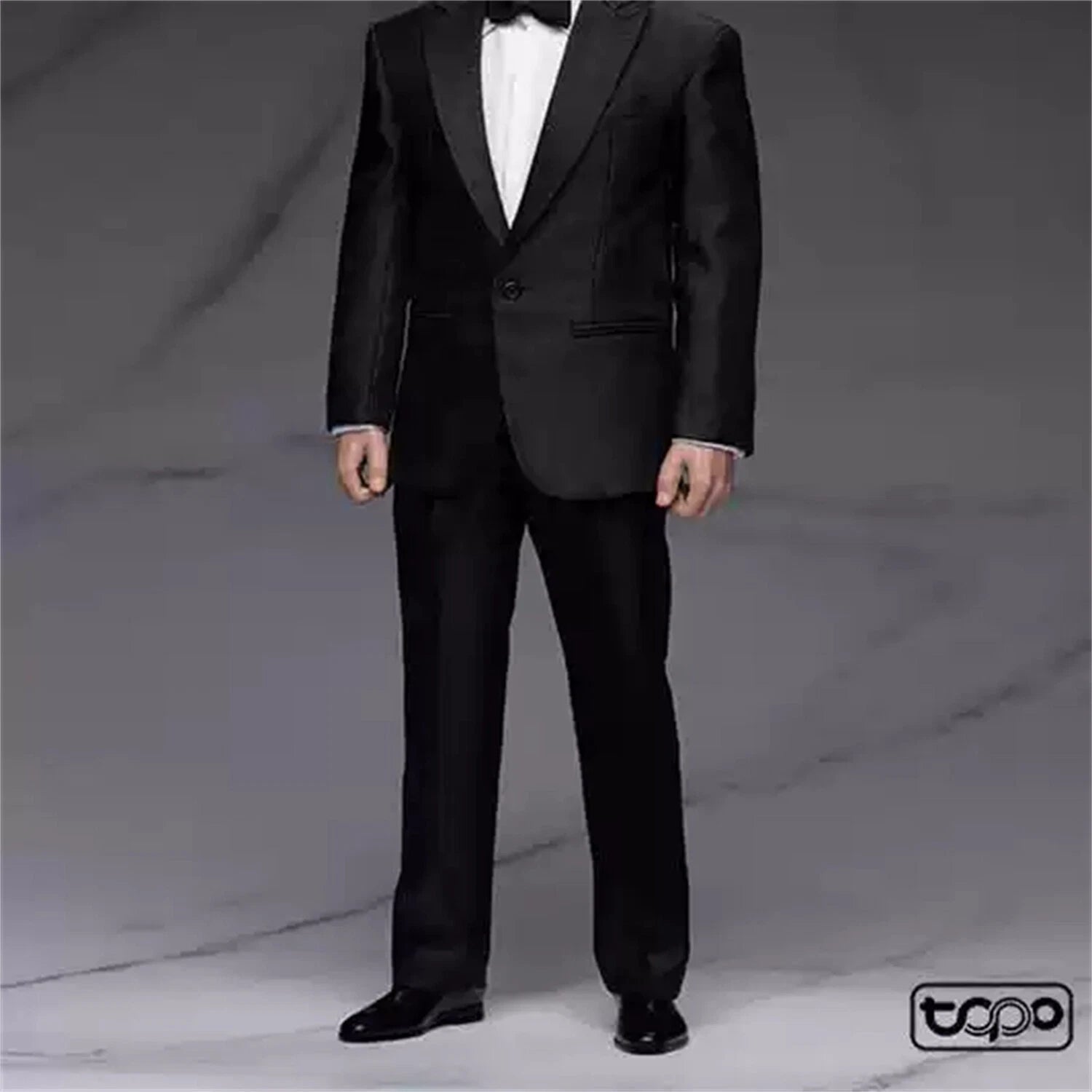 TOPO STUDIO TP021 1/6 Agent Black Suit Accessories With Body No Head INSTOCK TOPO_STUDIO - KOEEK