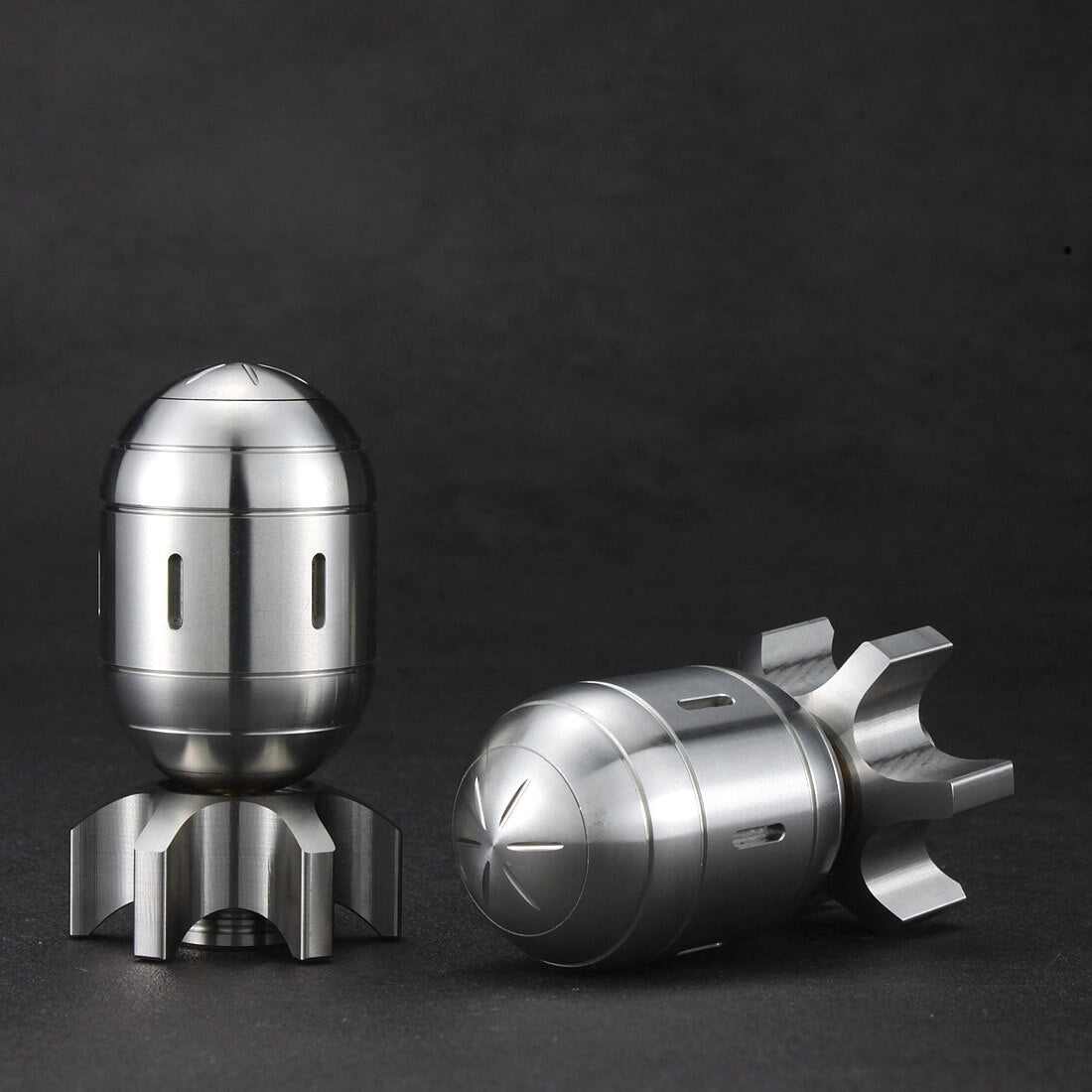 Fidget Spinner Toys EDC Clicker Model Nuclear Bomb Gifts Men Adults Metal Art 07FC0E-D4 - KOEEK