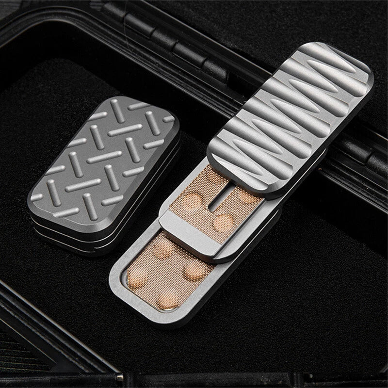 Adult Haptic Slider EDC Metal Fidget Slider Toy ADHD Tool Fingertip Toy Gift 07FC0E-D4 - KOEEK