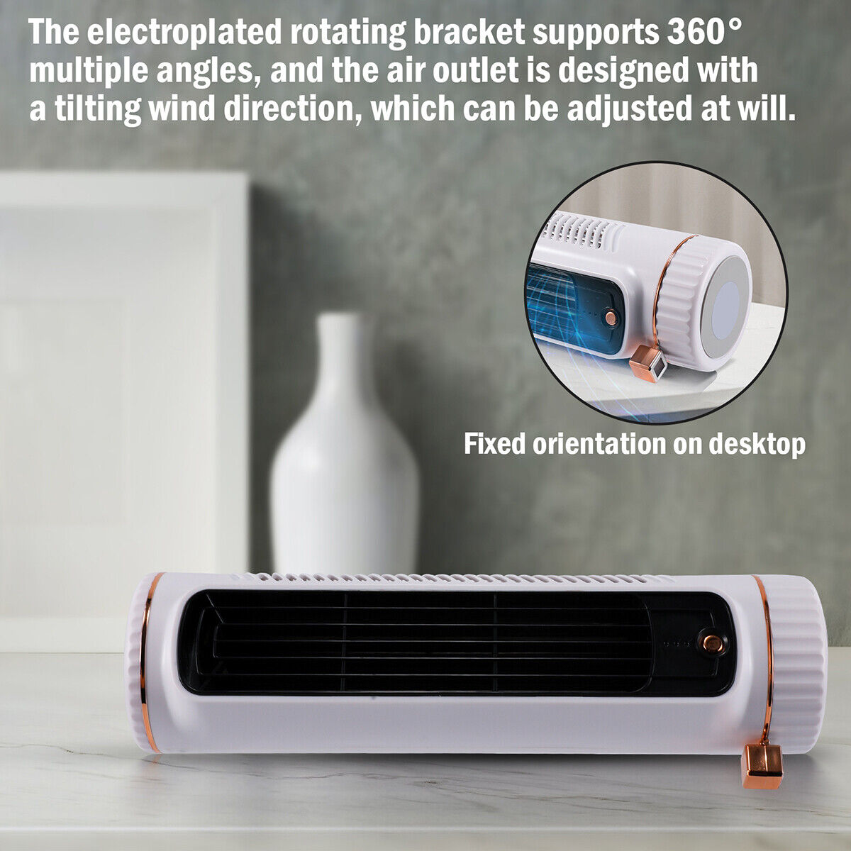 ny Cooling Ace, Air Cooler Fan Husholdnings Mini Air Conditioner Stille med 3 hastigheder