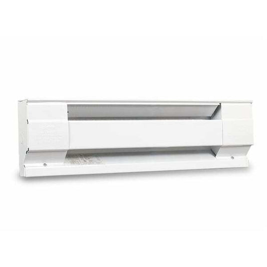 ny Cadet 2F500-1W elektrisk baseboardvarmer, 30 tommer, 500W, 120V, hvit