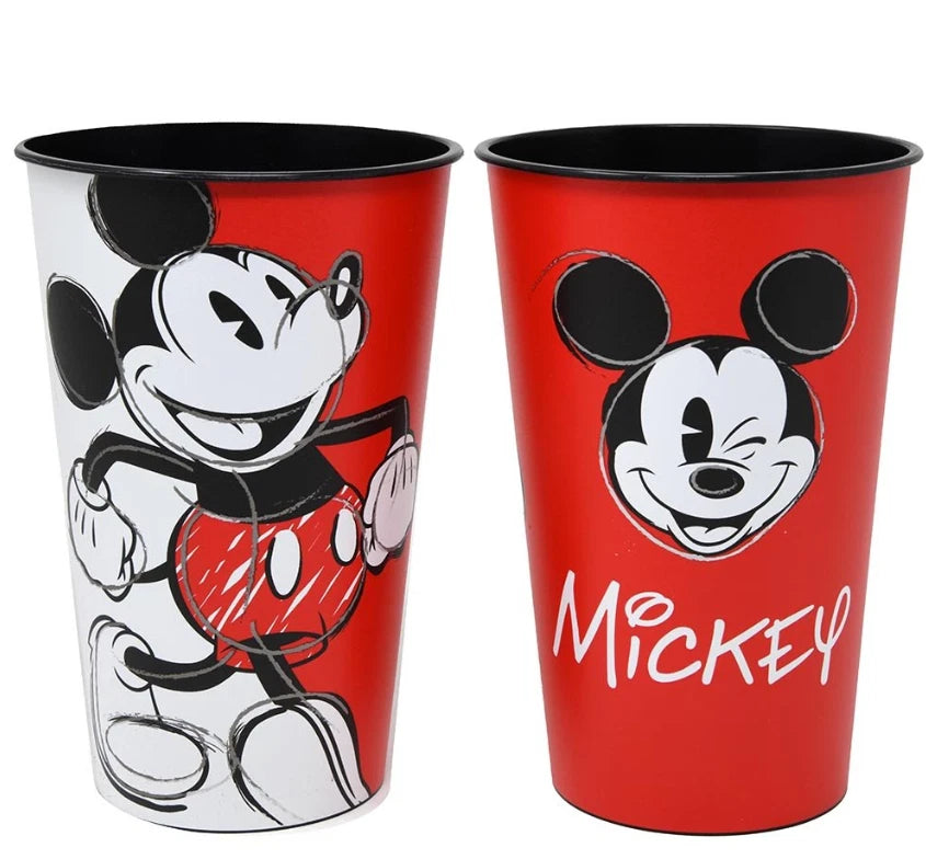 Disney Mickey & Minnie Mouse Reusable Party Cups 2-Pack 24oz Kids Party Supplies DISNEY - KOEEK