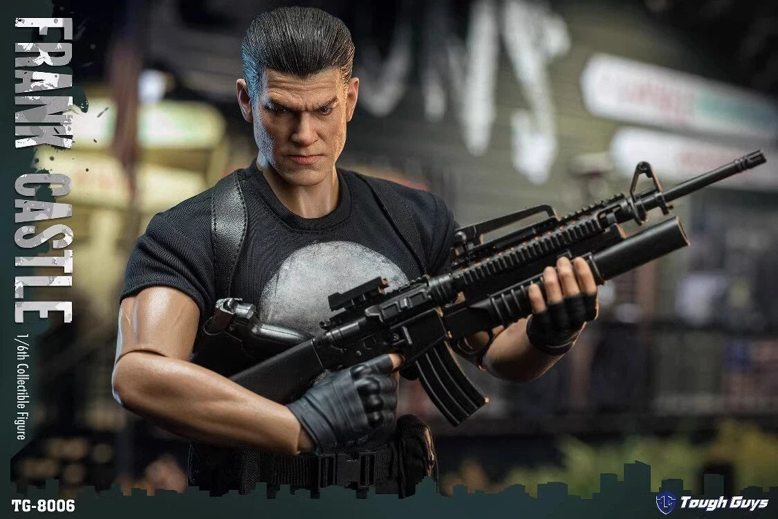 Tough Guys TG-8006 1/6 Collectible The Punishman Frank Action Figure Model Toy 07FC0E-D4 - KOEEK