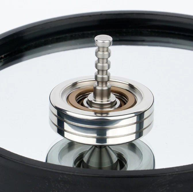Stainless Steel Hand Twisting Spinning Top Toy Gyro Multi-function Gyroscope 07FC0E-D4 - KOEEK