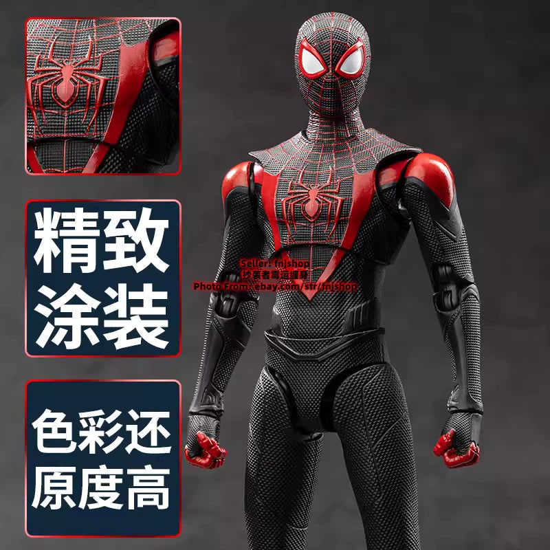 ZD Toys Spider-Man Miles Morales 1/10 Collectible 7in Action Figure IN STOCK ZD_TOY - KOEEK