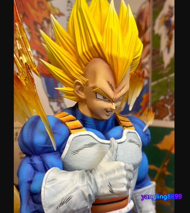 Painted CS Vegeta Resin Model Statue 1/6 EX Ver. Studio Finished Figure Toy Gift 07FC0E-D4 - KOEEK