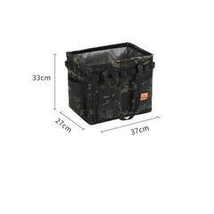 Outdoor Folding Storage Open Box Camping Storage Tool Bag Handbag Firewood Bag 07FC0E-D4 - KOEEK