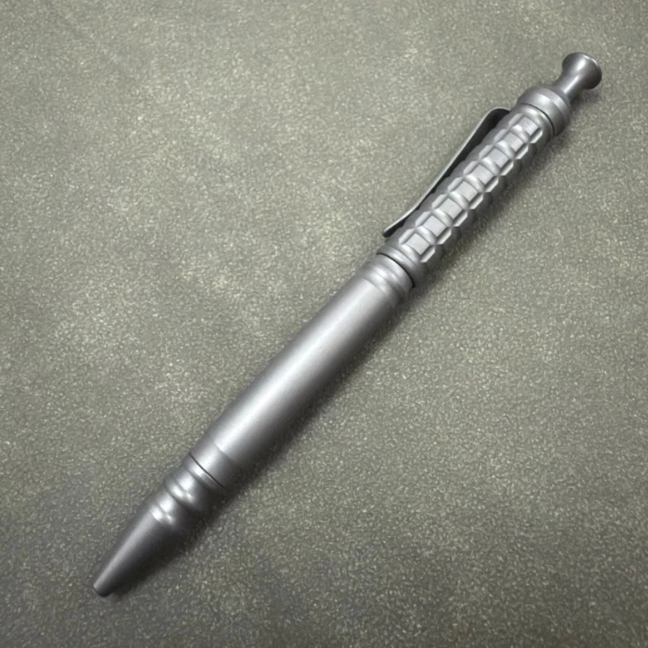 Titanium Alloy Pocket Ballpoint Pen Office Stationery Outdoor Record Pen EDC 07FC0E-D4 - KOEEK