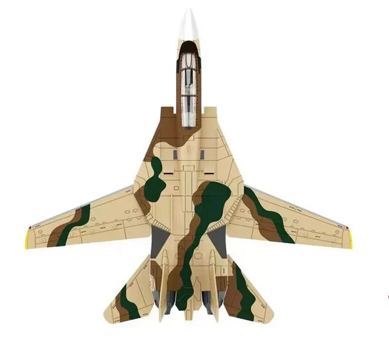 1/72 US F-14A Tomcat F-14 Fighter Topgun 13 'Desert' Plastic Painted Unassembled 07FC0E-D4 - KOEEK