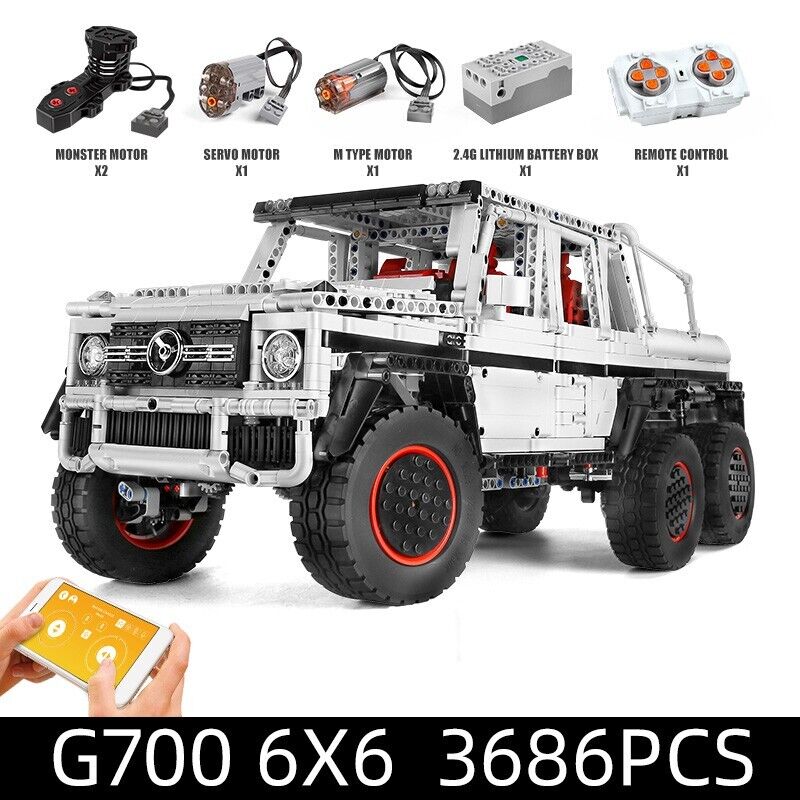 new Mould King 13061 Off-Road Truck Pick-up Vehicle Remote Control Building Block MOULD KING - KOEEK