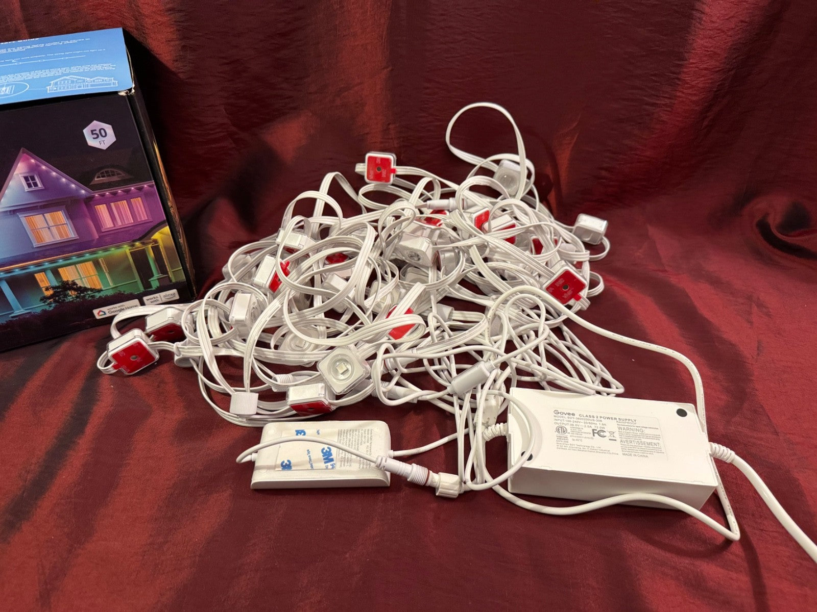 *Read* Govee LED Permanent Outdoor Lights Smart RGBIC 50ft with 36 LED Lights GOVEE - KOEEK