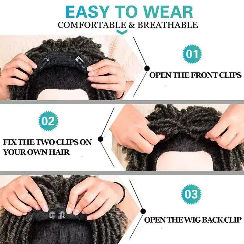Wig man dreadlock hairpiece dreadlocks entire perm hairpiece street hiphop 07FC0E-D4 - KOEEK