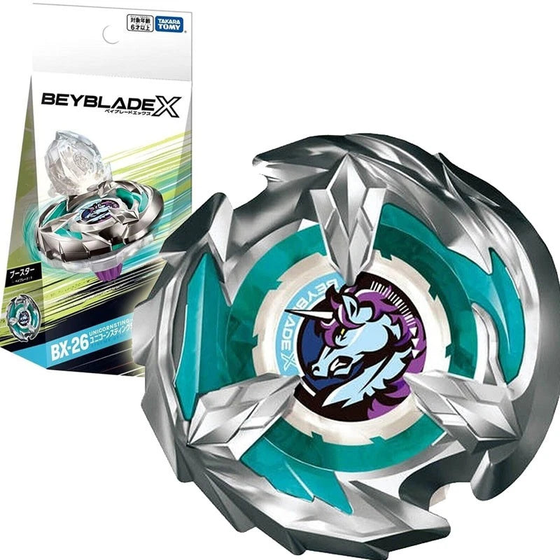 Tomy Takara Beyblade X Burst Unicorn Sting 5-60G  Booster BX26 Starter Official TAKARA - KOEEK