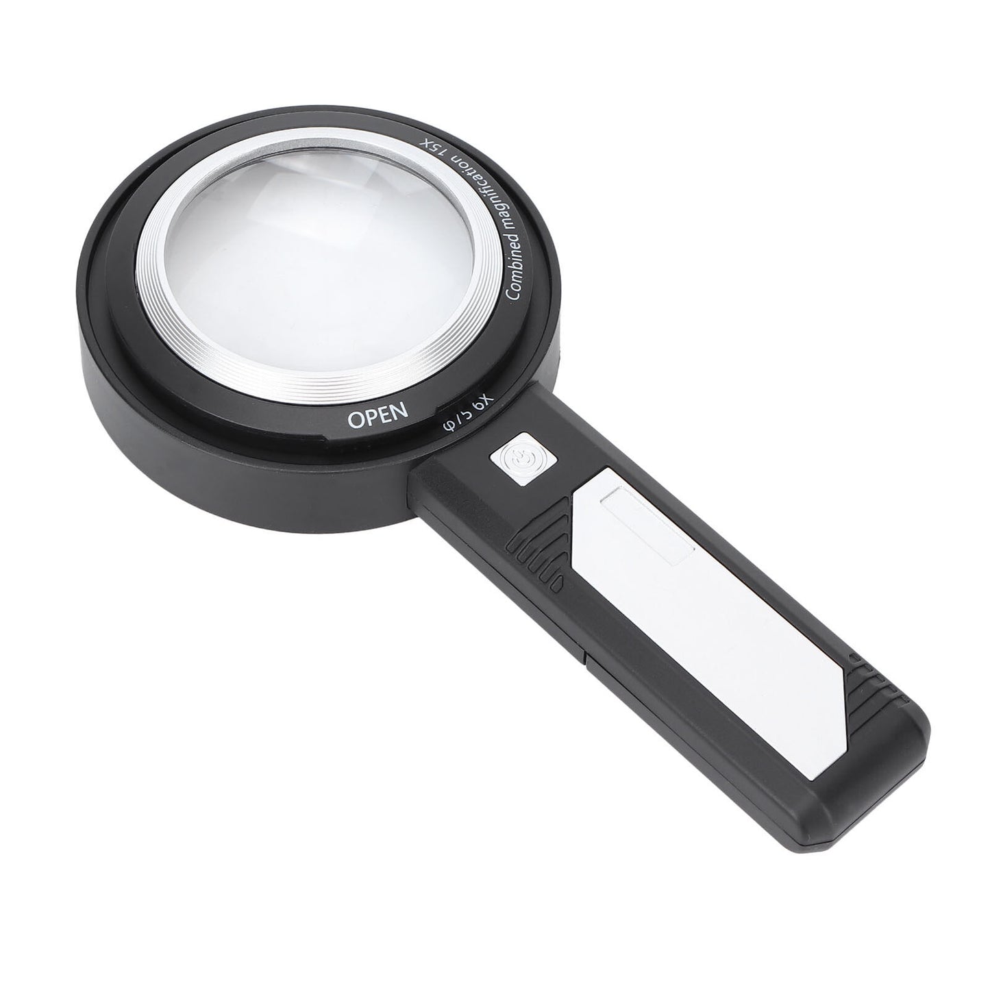 new Seniors 6X/15X Magnifying Glass 6 LED Lights Handheld Lens Magnifier For Rea AP9 koeek - KOEEK