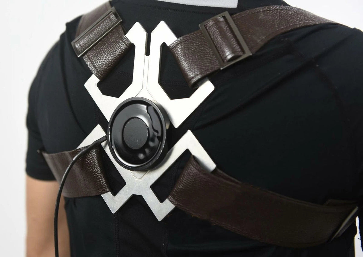 Electromagnetic Leather Belt Iron piece kit for Captain America Shield Cos Prop 07FC0E-D4 - KOEEK