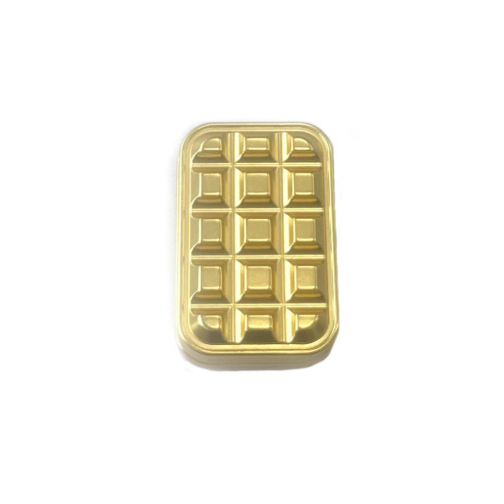 Trackless Fidget Slider Metal EDC Toy Push Card Stress Relief ADHD Office Toys 07FC0E-D4 - KOEEK