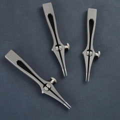 Spacing Adjustable Leather Craft Pricking Irons Stitching Lacing Punching Chisel 07FC0E-D4 - KOEEK