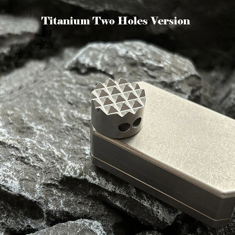 EDC Titanium Ultem PEI Knife Lanyard Bead Keychain Paracord Pendant Bracelet DIY 07FC0E-D4 - KOEEK