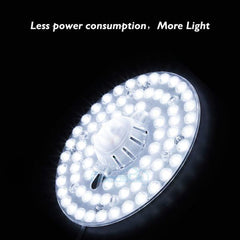 ny 6,6" LED-motor eftermonteringspære 24W 6500LM lampe til udskiftning af loftsventilatorlys