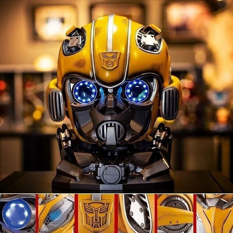 1:1 Killerbody English Voice Control Bumblebee Helmet- Christmas Gifts 07FC0E-D4 - KOEEK