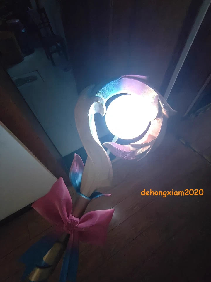 Honkai：Star Rail Hyacinthia Cosplay Glowing Magic Wand 100cm Staff 3D Printing 07FC0E-D4 - KOEEK