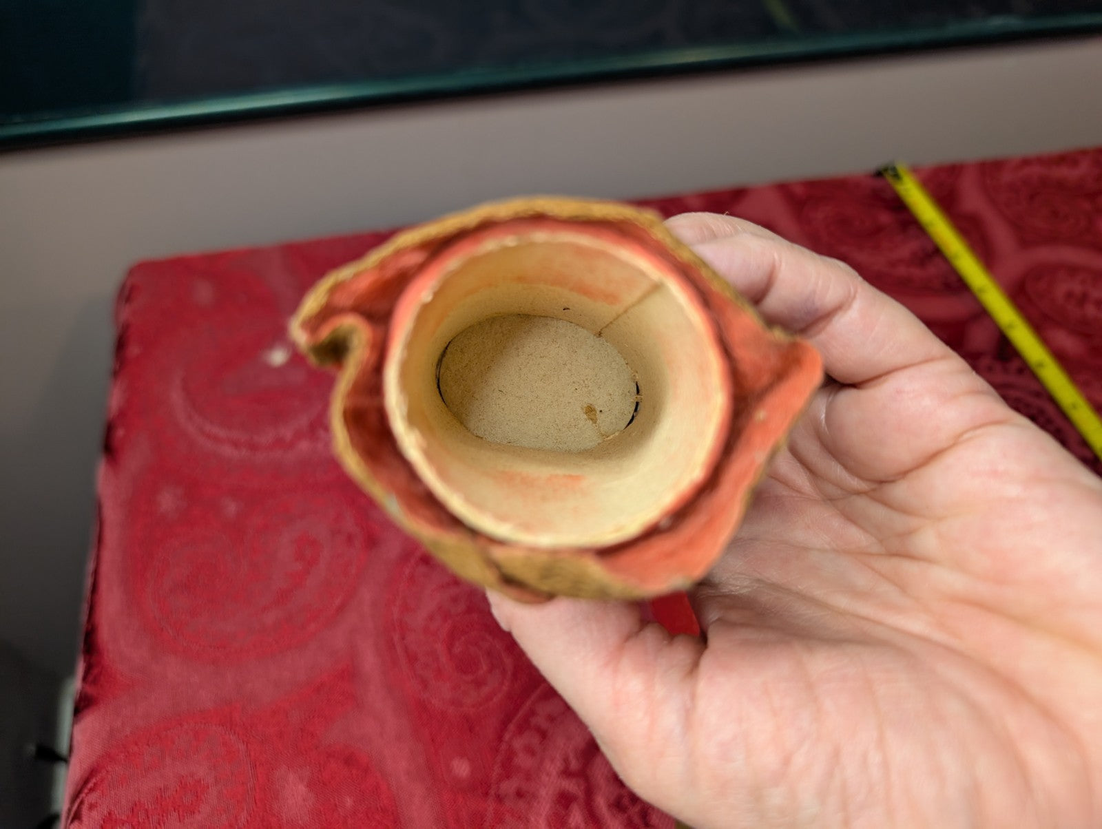 Antique German Belsnickel Father Santa 9” Candy Container Christmas Decor Paper CANDY - KOEEK