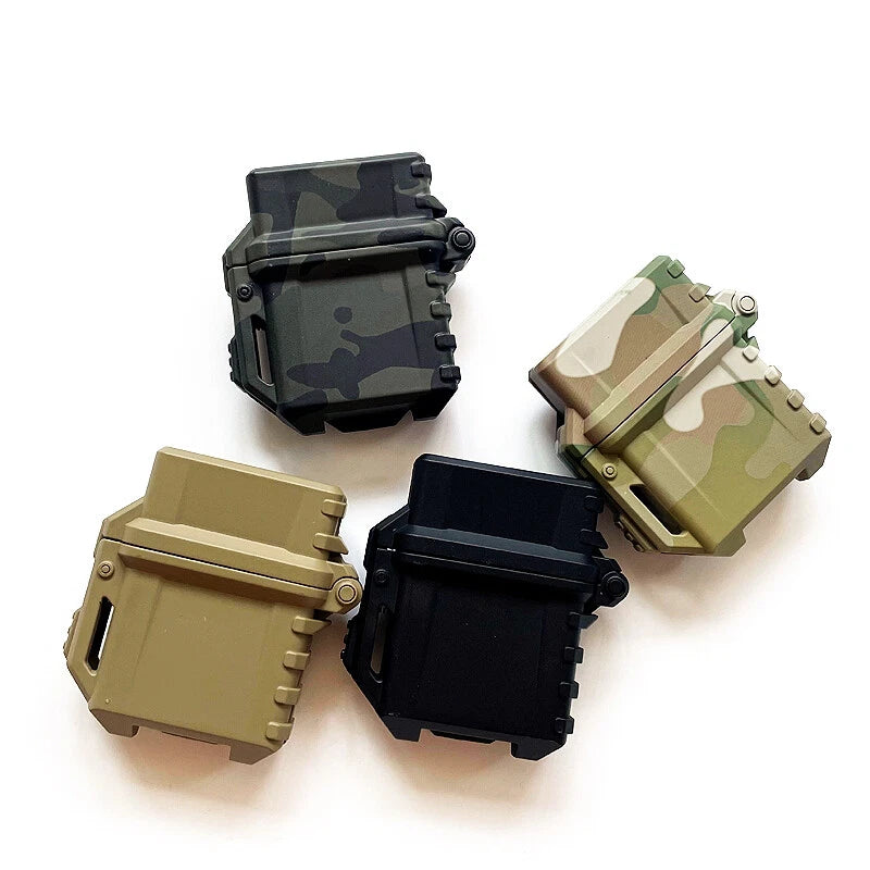 Tactical Universal Zippo Inner Tank Lighter Storage Case Portable Camping Tool 07FC0E-D4 - KOEEK