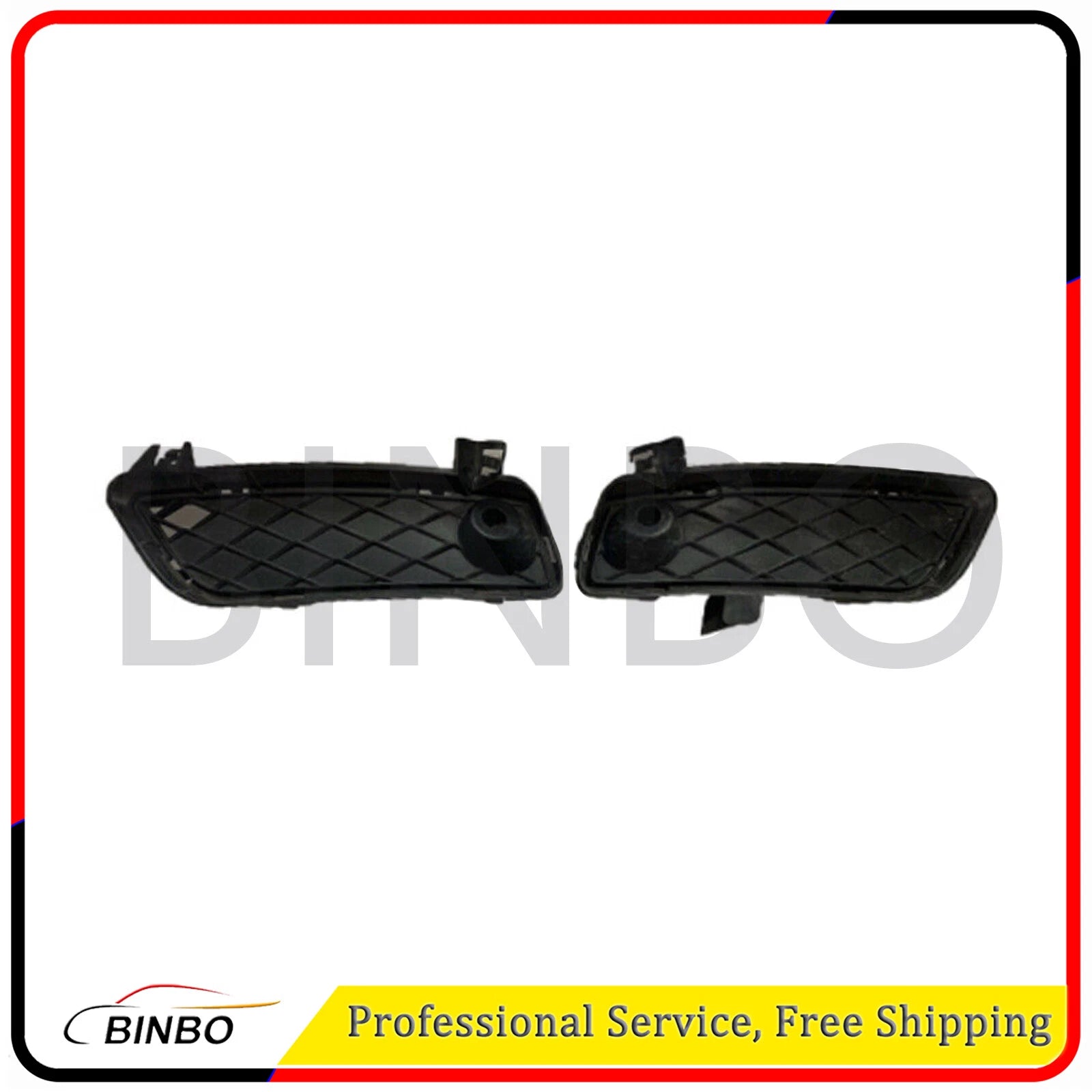 Pair Left Right Front Bumper Outer Grille Bezel Fit For 2011-2014 BMW X3 F25 07FC0E-D4 - KOEEK