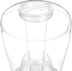 Beverage Dispenser with Ice Cylinder and Fruit Infuser, 3 Gallon, Clear 07FC0E-D4 - KOEEK