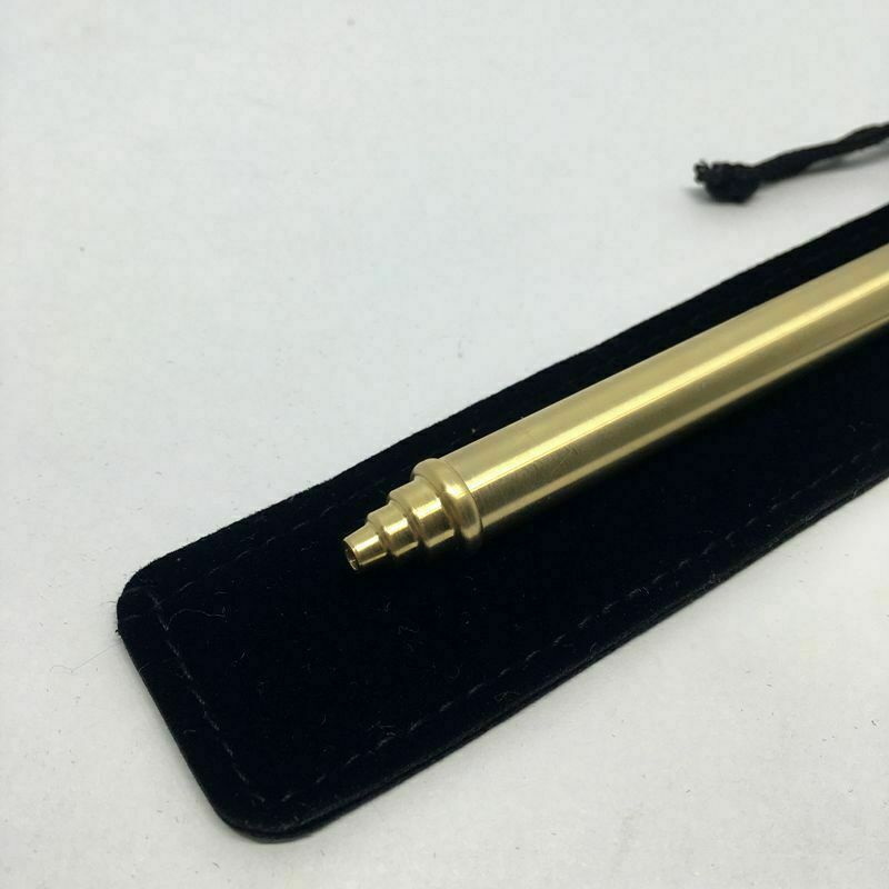 EDC Brass Bolt Gel Pen Ballpoint Rollerball Signature Pens Office Stationery 07FC0E-D4 - KOEEK