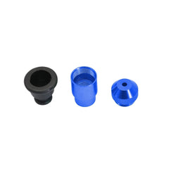 Metal Bullet Smoking Pipes Tobacco Herb Hitter Creative  Pacifier Pipe 2Pcs 07FC0E-D4 - KOEEK