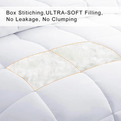 Extra Large All Season Cooler Comforter Winter Warmth Down Comforter Reversible 07FC0E-D4 - KOEEK