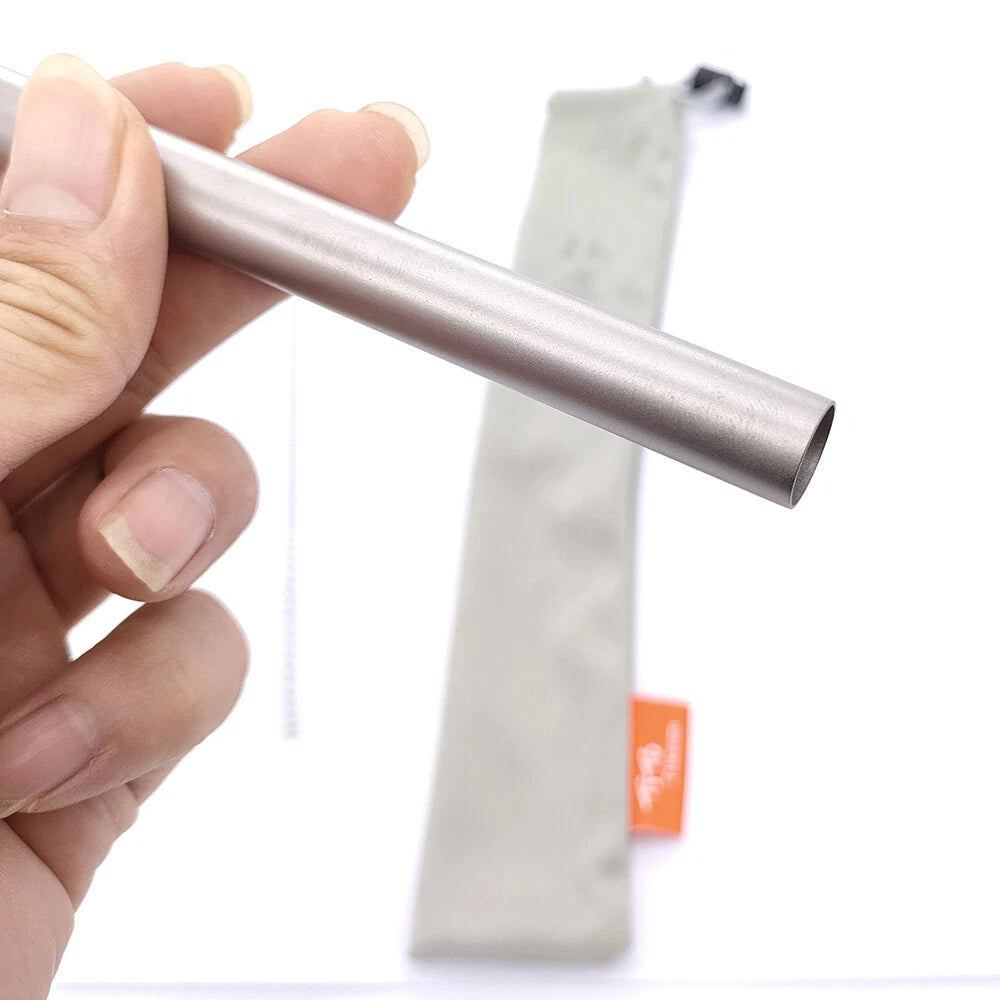 TC4 Titanium Alloy Outdoor Camping Coffee Drinks Straw EDC Portable Multi Tools 07FC0E-D4 - KOEEK
