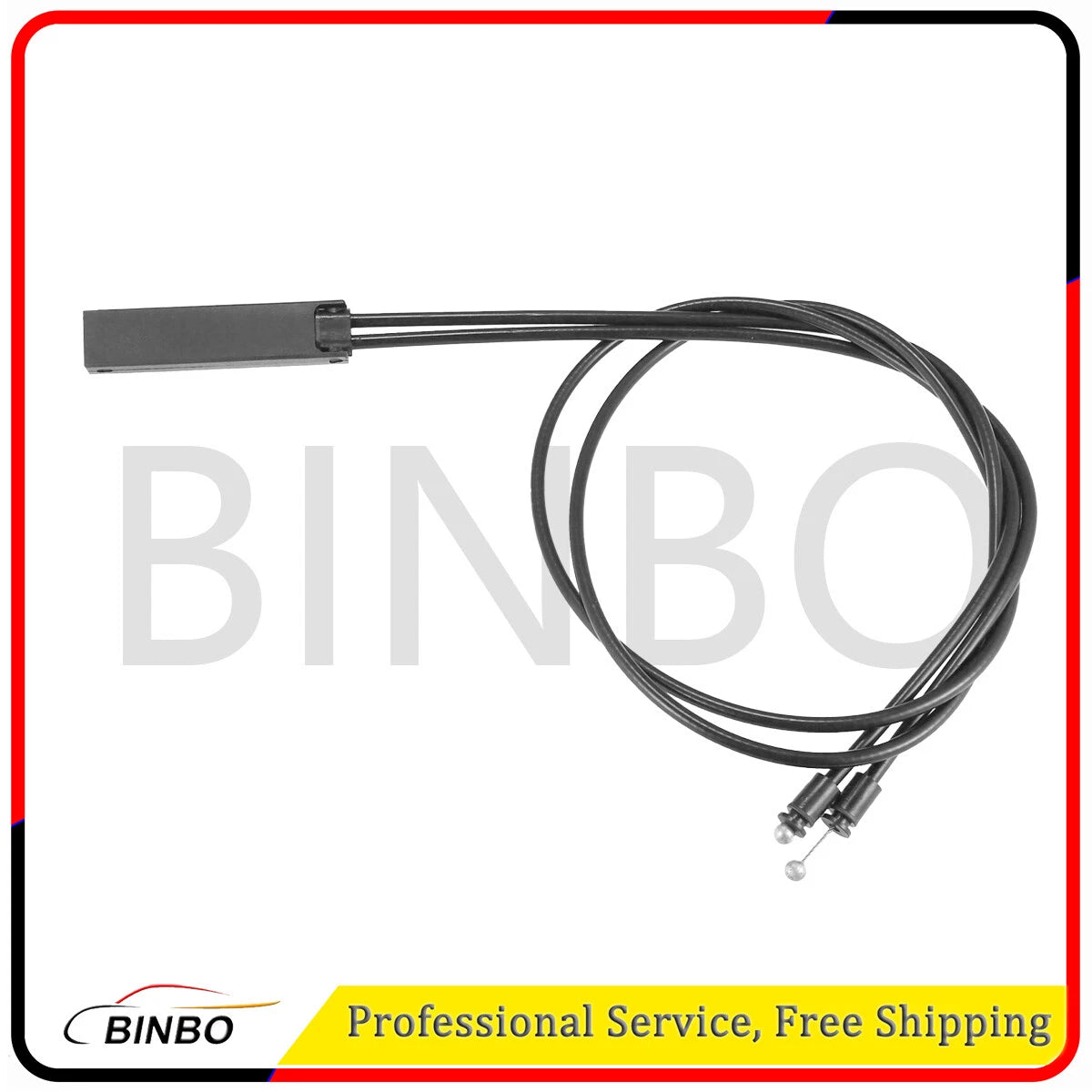 Front Hood Release Lock Cable For BMW 550i GT 640i 650i xDrive M6 51237183773 07FC0E-D4 - KOEEK