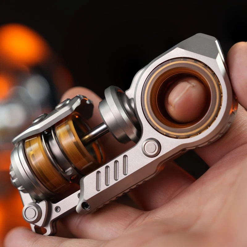 Stainless Steel EDC Fidget Toy Focus Pusher Egg, ADHD Stress Relief Gift 07FC0E-D4 - KOEEK