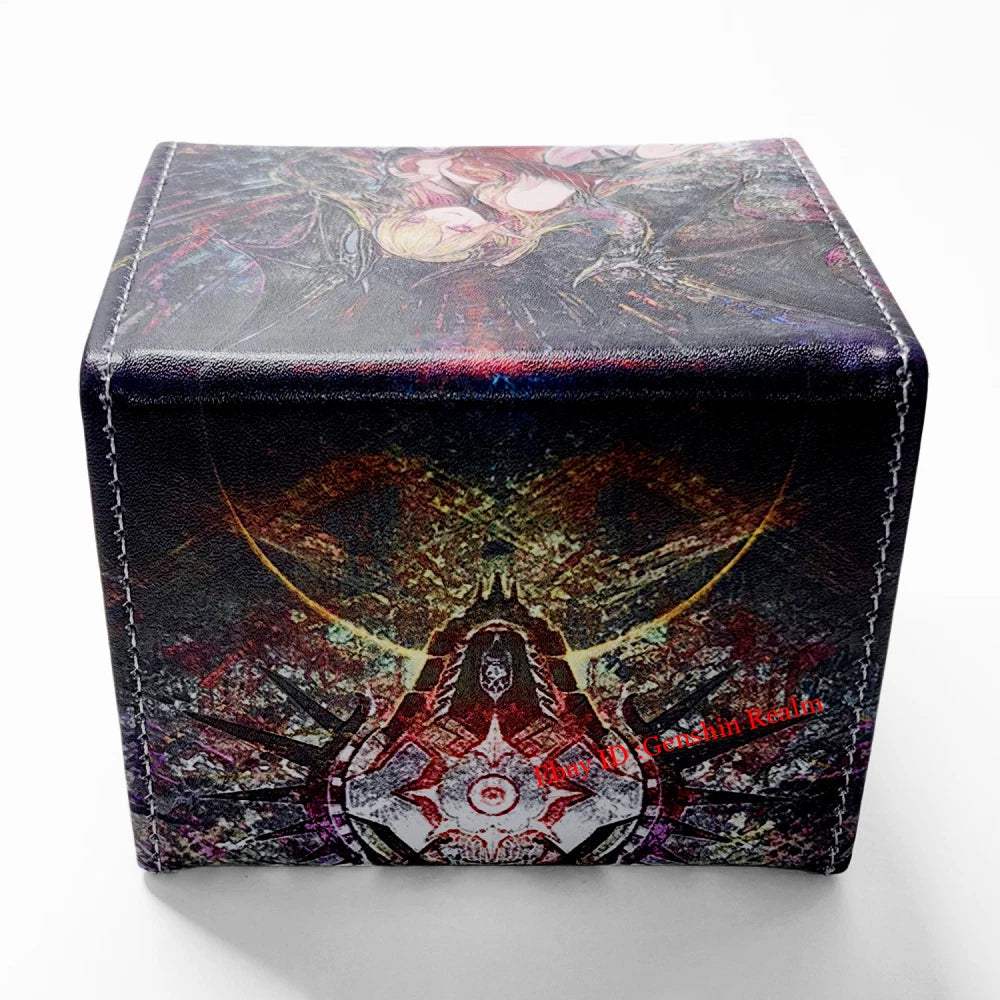 Anime Yu-Gi-Oh! Lacrima the Crimson Tears Card Magnetic Adsorption Storage Box 07FC0E-D4 - KOEEK