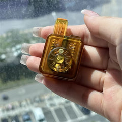 Punk Rabbit EDC Fidget Toy Fun Amber PEI Unlimited Press Relieve Stress Toy 07FC0E-D4 - KOEEK