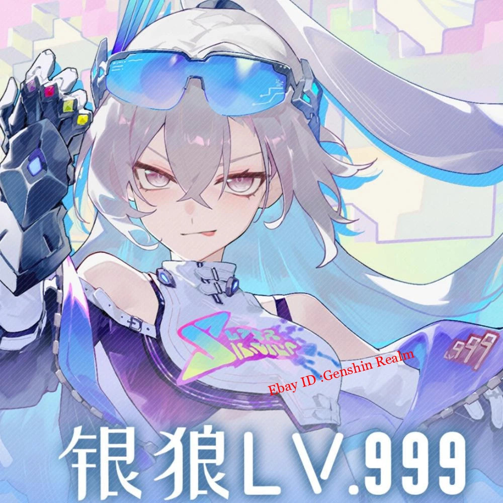 Anime Honkai: Star Rail Silver Wolf Deluxe Acrylic Desktop Stand Collection Gift 07FC0E-D4 - KOEEK