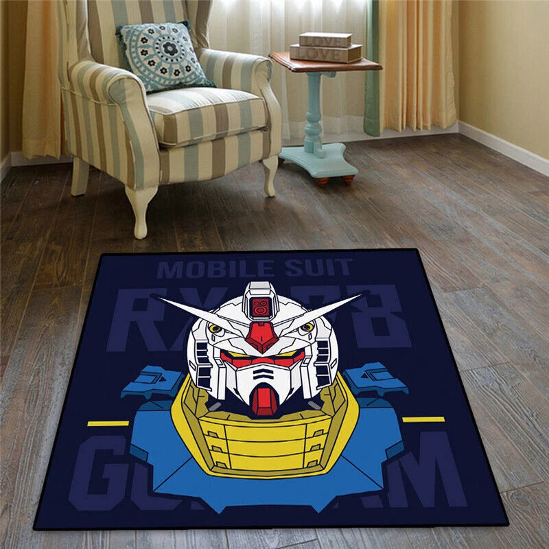 Anime GUNDAM Non-slip Carpet Floor Mat Door Mat Chair Cushion Gift Area Rugs 07FC0E-D4 - KOEEK