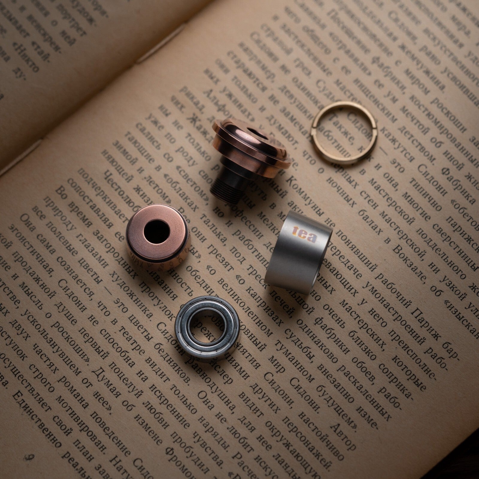 Fidget Spinner Metal Wanwu Paper Cup Bead Pendant EDC Adult Stress Relief Toys 07FC0E-D4 - KOEEK