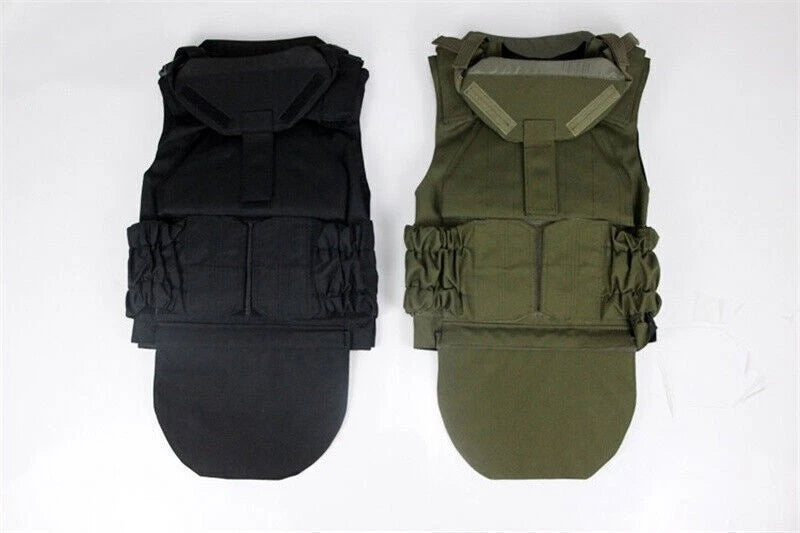 Tactical Vest Complete Plate Carrier Outdoor Protective Vest Equipment Army Fan 07FC0E-D4 - KOEEK