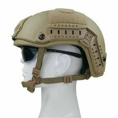 US Stock Tactical Helmet Green Black Level 3 Bulletproof UHMWPE Ballistic IIIA 07FC0E-D4 - KOEEK