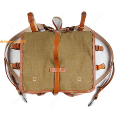 World War II Chinese KMT German Military Bag Field Linen Replica Backpack Pack 07FC0E-D4 - KOEEK