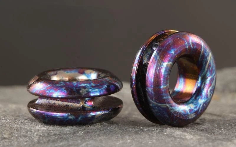 1PC Titanium PEI Zirconium Alloy Spacer Bead jewelry Bracelet Necklace Making-* 07FC0E-D4 - KOEEK