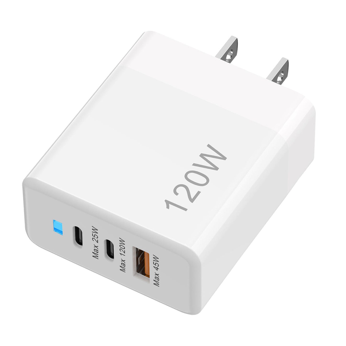 new Fast Phone Charger 120W Multi-Port USB Fast Charging Block USB Charging Station koeek - KOEEK