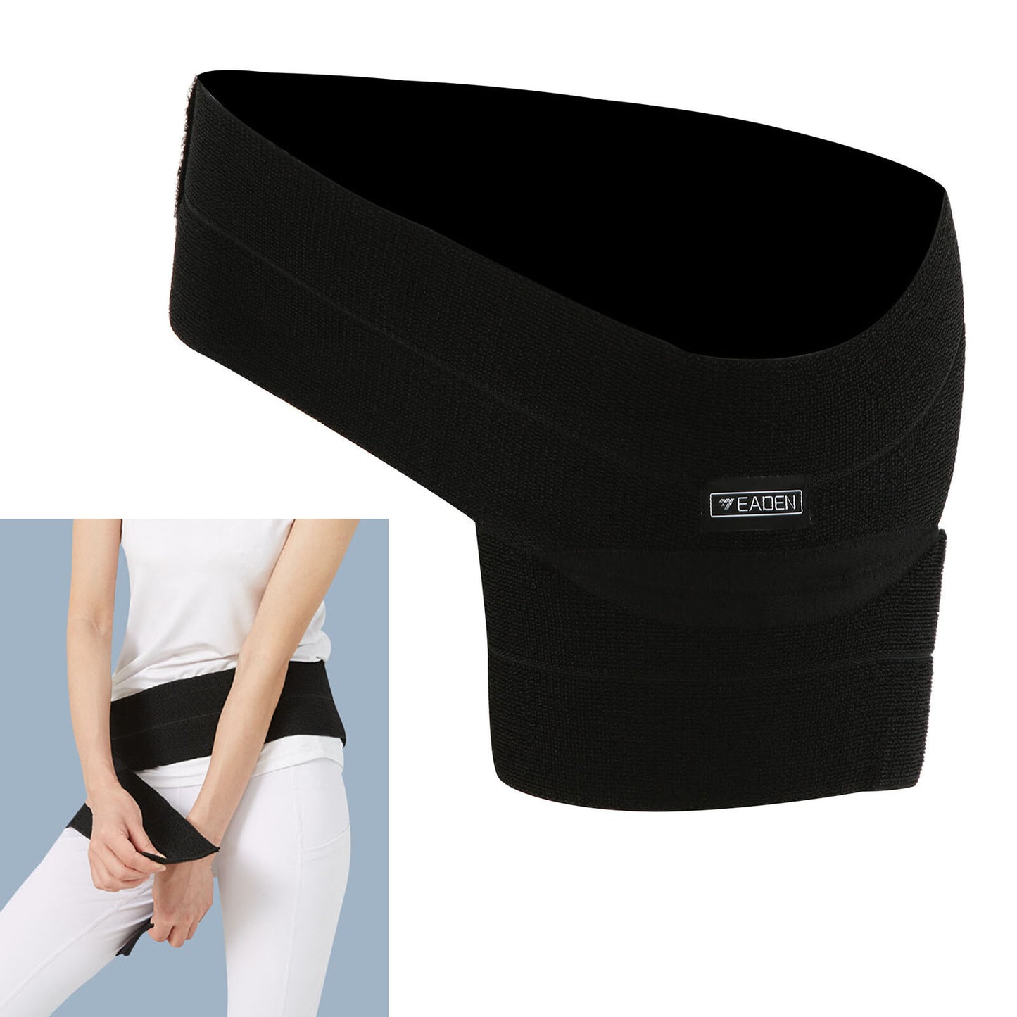 new Hip Brace Compression Groin Support Wrap for Sciatica Pain Relief Thigh Recovery koeek - KOEEK